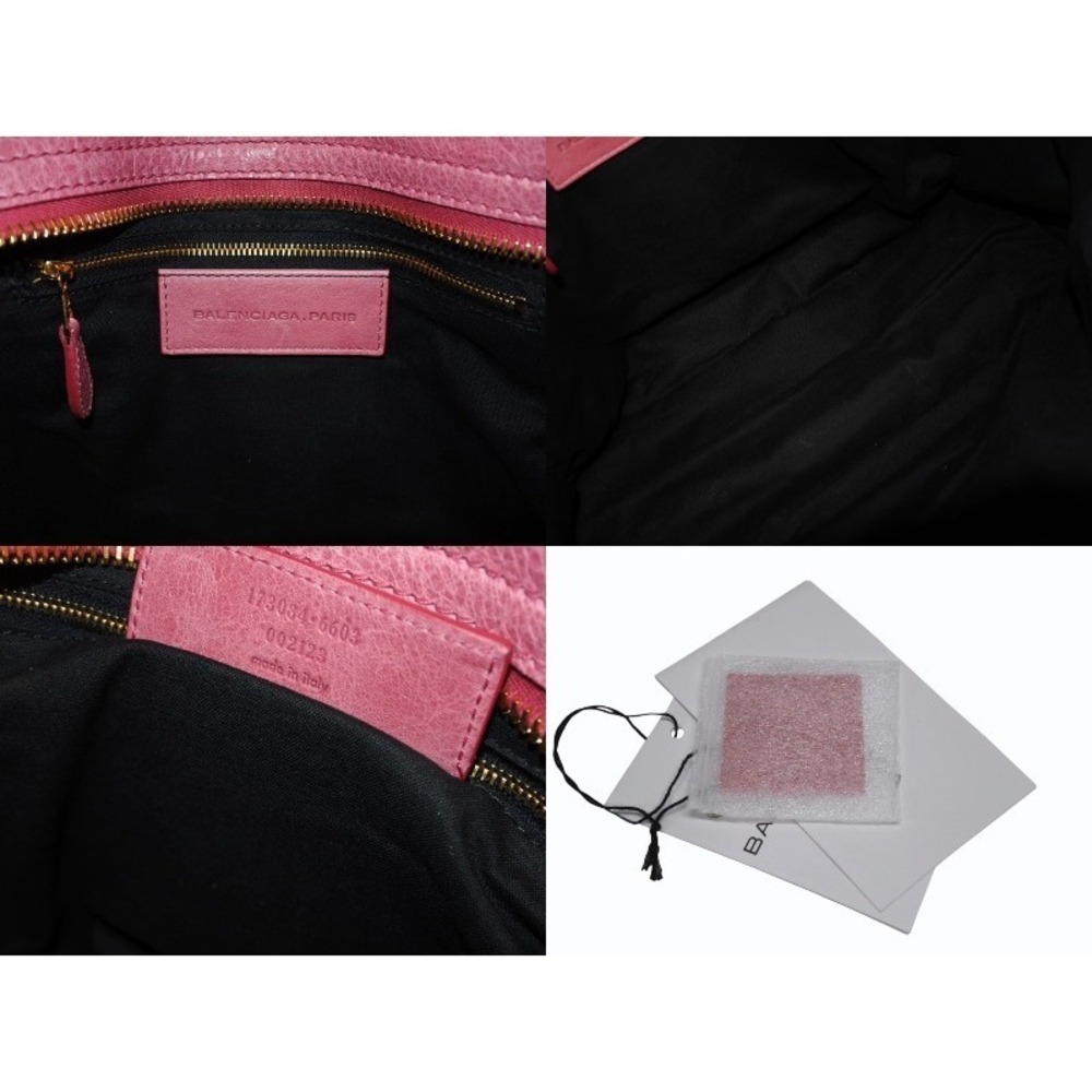 BALENCIAGA The Giant City Handbag Pink - Picture 7 of 7